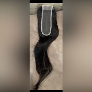 2X6 human hair lace closure NWT